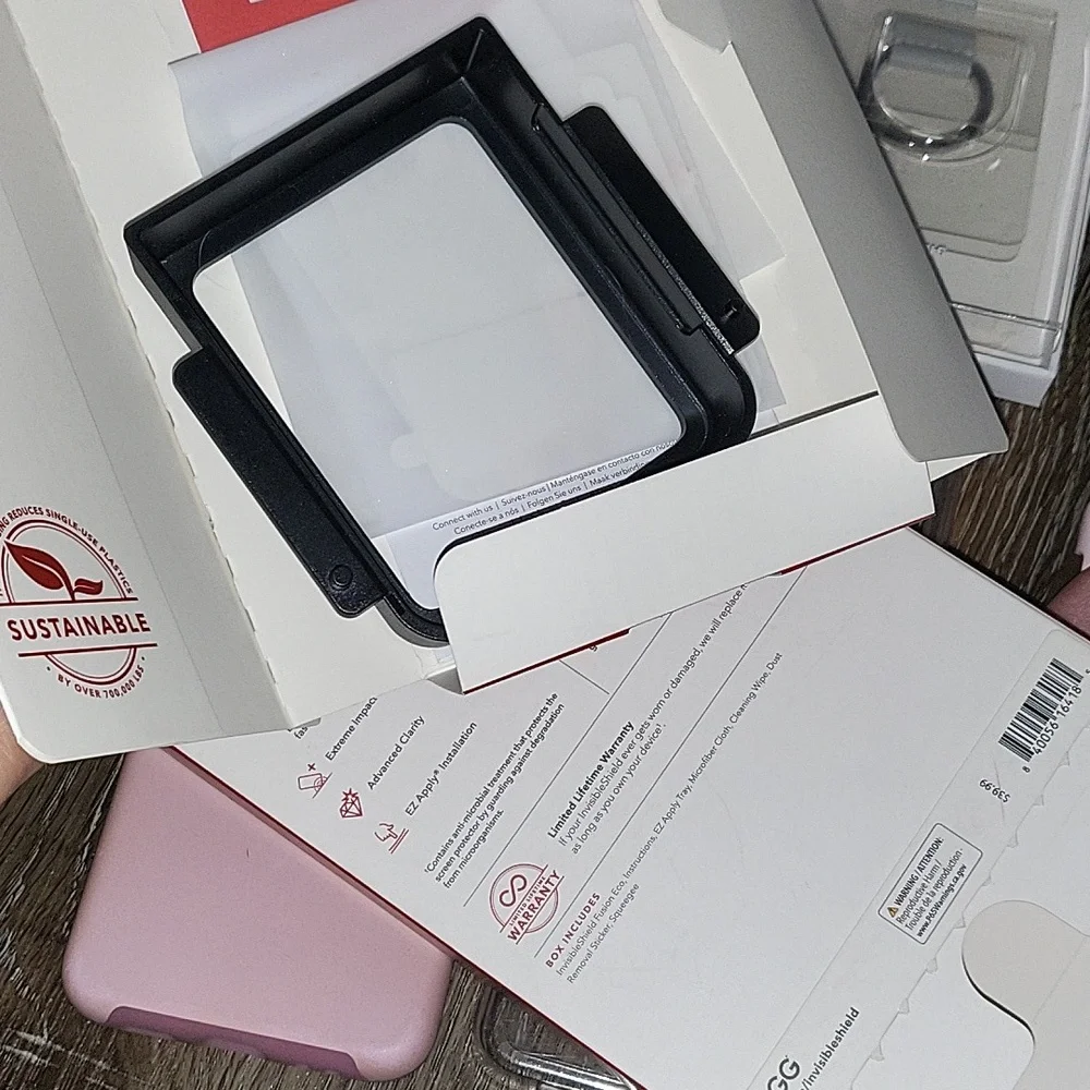🌷🩵Galaxy Z Flip 3 Case Lot And Complete Screen Protector Kit